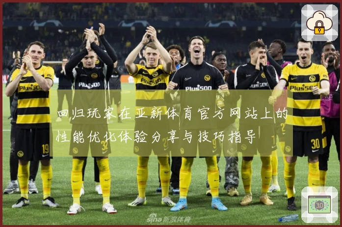 回归玩家在亚新体育官方网站上的性能优化体验分享与技巧指导